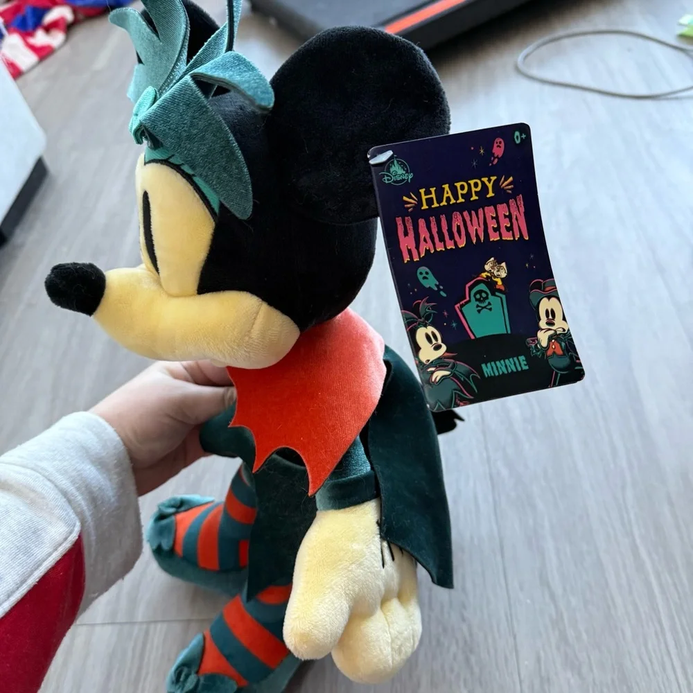 Plush Halloween Minnie Mouse Toy